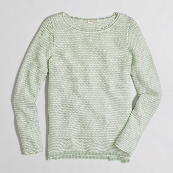 J. Crew Sweaters - J Crew sweater merino wool XXS green mint light